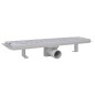 vidaXL Scarico Doccia Lineare 2 pz Design Onde 530x140mm Acciaio Inox vidaXL Scarico Doccia Lineare 2 pz Design Onde 530x140mm Acciaio Inox
