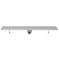 vidaXL Scarico Doccia Lineare 2 pz 930x140 mm Acciaio Inossidabile