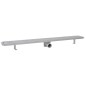 vidaXL Scarichi Doccia Lineari 2 pz a Onda 1030x140 mm in Acciaio Inox