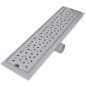 vidaXL Scarico Doccia Lineare 2 pz Design Bolle 530x140mm Acciaio Inox vidaXL Scarico Doccia Lineare 2 pz Design Bolle 530x140mm Acciaio Inox