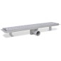 vidaXL Scarichi Doccia Lineari 2pz Design Bolle 530x140mm Acciaio Inox vidaXL Scarichi Doccia Lineari 2pz Design Bolle 530x140mm Acciaio Inox