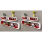 vidaXL Mensole a Cubo da Parete 6 pz Rosso e Bianco vidaXL Mensole a Cubo da Parete 6 pz Rosso e Bianco