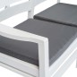 vidaXL Set Salotto da Giardino 4 pz in Plastica Bianco vidaXL Set Salotto da Giardino 4 pz in Plastica Bianco