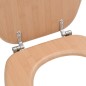 vidaXL Tavolette WC con Coperchi 2 pz in MDF Design Bambù vidaXL Tavolette WC con Coperchi 2 pz in MDF Design Bambù