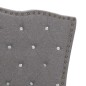 vidaXL Letto con Materasso Tessuto Grigio Chiaro 90x200 cm vidaXL Letto con Materasso Tessuto Grigio Chiaro 90x200 cm