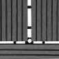 vidaXL Piastrelle per Decking 22 pz 30x30cm 2mq in WPC Grigio vidaXL Piastrelle per Decking 22 pz 30x30cm 2mq in WPC Grigio