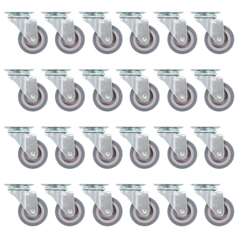 vidaXL Ruote Girevoli 48 pz 50 mm vidaXL Ruote Girevoli 48 pz 50 mm