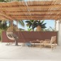 vidaXL Tenda Laterale Retrattile per Patio 117x600 cm Marrone vidaXL Tenda Laterale Retrattile per Patio 117x600 cm Marrone