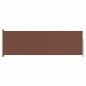 vidaXL Tenda da Sole Laterale Retrattile per Patio 200x600 cm Marrone vidaXL Tenda da Sole Laterale Retrattile per Patio 200x600 cm Marrone
