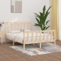 vidaXL Giroletto in Legno Massello 120x190 cm 4FT Small Double vidaXL Giroletto in Legno Massello 120x190 cm 4FT Small Double