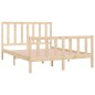 vidaXL Giroletto in Legno Massello 120x190 cm 4FT Small Double vidaXL Giroletto in Legno Massello 120x190 cm 4FT Small Double
