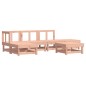 vidaXL Set Divani Giardino 6 pz con Cuscini Legno Massello di Douglas