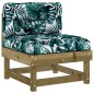 vidaXL Set Divani da Giardino 7pz con Cuscini Legno Impregnato di Pino vidaXL Set Divani da Giardino 7pz con Cuscini Legno Impregnato di Pino
