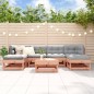 vidaXL Set Divani Giardino 7 pz con Cuscini Legno Massello di Douglas vidaXL Set Divani Giardino 7 pz con Cuscini Legno Massello di Douglas
