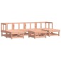 vidaXL Set Divani Giardino 7 pz con Cuscini Legno Massello di Douglas vidaXL Set Divani Giardino 7 pz con Cuscini Legno Massello di Douglas