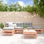 vidaXL Set Divani Giardino 6 pz con Cuscini Legno Massello di Douglas vidaXL Set Divani Giardino 6 pz con Cuscini Legno Massello di Douglas