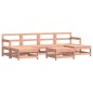 vidaXL Set Divani Giardino 7 pz con Cuscini Legno Massello di Douglas vidaXL Set Divani Giardino 7 pz con Cuscini Legno Massello di Douglas