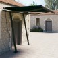 vidaXL Tenda da Sole Retrattile Automatica con Pali 3,5x2,5m Antracite vidaXL Tenda da Sole Retrattile Automatica con Pali 3,5x2,5m Antracite