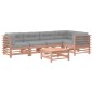 vidaXL Set Divani Giardino 6 pz con Cuscini Legno Massello di Douglas vidaXL Set Divani Giardino 6 pz con Cuscini Legno Massello di Douglas