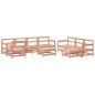 vidaXL Set Divani Giardino 10pz con Cuscini Legno Massello di Douglas vidaXL Set Divani Giardino 10pz con Cuscini Legno Massello di Douglas