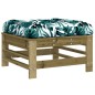 vidaXL Set Divani da Giardino 10 pz con Cuscini Legno Impregnato Pino