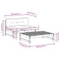 vidaXL Set Divani Giardino 2 pz con Cuscini Legno Massello di Douglas vidaXL Set Divani Giardino 2 pz con Cuscini Legno Massello di Douglas