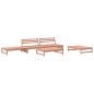 vidaXL Set Divani Giardino 5 pz con Cuscini Legno Massello di Douglas vidaXL Set Divani Giardino 5 pz con Cuscini Legno Massello di Douglas