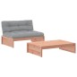 vidaXL Set Divani Giardino 2 pz con Cuscini Legno Massello di Douglas vidaXL Set Divani Giardino 2 pz con Cuscini Legno Massello di Douglas