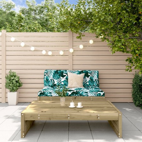 vidaXL Set Divani da Giardino 2pz con Cuscini Legno Impregnato di Pino