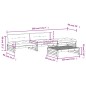 vidaXL Set Divani da Giardino 4pz con Cuscini Legno Impregnato di Pino vidaXL Set Divani da Giardino 4pz con Cuscini Legno Impregnato di Pino