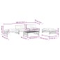 vidaXL Set Divani da Giardino 5 pz con Cuscini in Legno Massello Miele vidaXL Set Divani da Giardino 5 pz con Cuscini in Legno Massello Miele