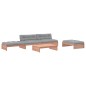 vidaXL Set Divani Giardino 5 pz con Cuscini Legno Massello di Douglas vidaXL Set Divani Giardino 5 pz con Cuscini Legno Massello di Douglas