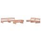 vidaXL Set Divani Giardino 6 pz con Cuscini Legno Massello di Douglas vidaXL Set Divani Giardino 6 pz con Cuscini Legno Massello di Douglas
