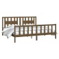 vidaXL Giroletto Testiera Miele Massello Pino 180x200cm 6FT Super King