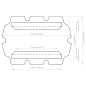 Baldacchino per Dondolo da Giardino Beige 150/130x70/105 cm Baldacchino per Dondolo da Giardino Beige 150/130x70/105 cm
