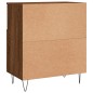 vidaXL Credenze 2 pz Rovere Marrone in Legno Multistrato vidaXL Credenze 2 pz Rovere Marrone in Legno Multistrato