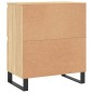 vidaXL Credenze 2 pz Rovere Sonoma in Legno Multistrato vidaXL Credenze 2 pz Rovere Sonoma in Legno Multistrato