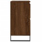 vidaXL Credenze 2 pz Rovere Marrone in Legno Multistrato vidaXL Credenze 2 pz Rovere Marrone in Legno Multistrato