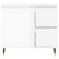 vidaXL Set Mobili da Bagno 3 pz Bianco Lucido in Legno Multistrato vidaXL Set Mobili da Bagno 3 pz Bianco Lucido in Legno Multistrato