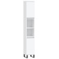 vidaXL Set Mobili da Bagno 3 pz Bianco in Legno Multistrato vidaXL Set Mobili da Bagno 3 pz Bianco in Legno Multistrato