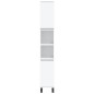 vidaXL Set Mobili da Bagno 3 pz Bianco in Legno Multistrato vidaXL Set Mobili da Bagno 3 pz Bianco in Legno Multistrato