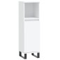 vidaXL Set Mobili da Bagno 3 pz Bianco in Legno Multistrato vidaXL Set Mobili da Bagno 3 pz Bianco in Legno Multistrato