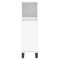 vidaXL Set Mobili da Bagno 3 pz Bianco in Legno Multistrato vidaXL Set Mobili da Bagno 3 pz Bianco in Legno Multistrato