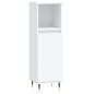 vidaXL Set Mobili da Bagno 3 pz Bianco in Legno Multistrato vidaXL Set Mobili da Bagno 3 pz Bianco in Legno Multistrato