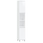 vidaXL Set Mobili da Bagno 3 pz Bianco Lucido in Legno Multistrato vidaXL Set Mobili da Bagno 3 pz Bianco Lucido in Legno Multistrato