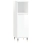 vidaXL Set Mobili da Bagno 3 pz Bianco Lucido in Legno Multistrato vidaXL Set Mobili da Bagno 3 pz Bianco Lucido in Legno Multistrato