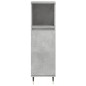 vidaXL Set Mobili da Bagno 3 pz Grigio Cemento in Legno Multistrato vidaXL Set Mobili da Bagno 3 pz Grigio Cemento in Legno Multistrato