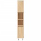 vidaXL Set Mobili da Bagno 3 pz Rovere Sonoma in Legno Multistrato vidaXL Set Mobili da Bagno 3 pz Rovere Sonoma in Legno Multistrato