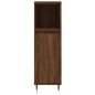 vidaXL Set Mobili da Bagno 3 pz Rovere Marrone in Legno Multistrato vidaXL Set Mobili da Bagno 3 pz Rovere Marrone in Legno Multistrato