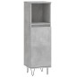 vidaXL Set Mobili da Bagno 3 pz Grigio Cemento in Legno Multistrato vidaXL Set Mobili da Bagno 3 pz Grigio Cemento in Legno Multistrato